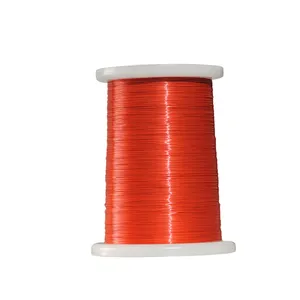 0.14mm Customizable Flat Wire Enameled Copper Wire Triple Insulated Wire for Transformer