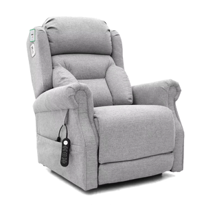 Canapé inclinable médical électrique en tissu robuste avec appui-tête électrique et soutien lombaire pour personnes âgées - Product Image 3