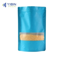 Sachets personnalisés à fond plat, scellés sur 3 côtés, en aluminium, PE, CPP pour chewing-gum et emballages alimentaires personnalisés