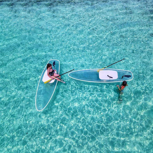 Planche à pagaie transparente en verre cristallin pour le surf et le canoë, <span class=keywords><strong>SUP</strong></span> pour les eaux océaniques - Product Image 6