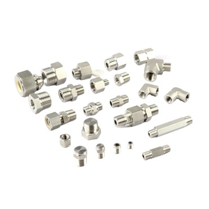 <span class=keywords><strong>Raccordi</strong></span> per Tubi e Condutture in <span class=keywords><strong>Acciaio</strong></span> Inox Tipo Swagelok Hikelok con Filettatura NPT a Compressione Dielettrica - Product Image 3