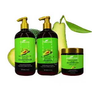 Wholesale anti hair loss products Hair Loss Herbal Organic Tea Tree Oil avocado shampoo and conditioner