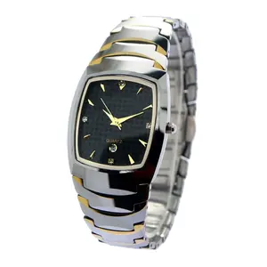 2022 promotional mens gifts sliver steel mens watch