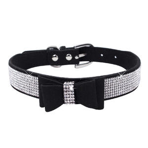 Lujoso <span class=keywords><strong>Collar</strong></span> para mascotas estilo princesa para banquetes y reuniones <span class=keywords><strong>Collar</strong></span> ajustable para mascotas con diamantes <span class=keywords><strong>de</strong></span> imitación brillantes <span class=keywords><strong>de</strong></span> alta calidad - Product Image 3