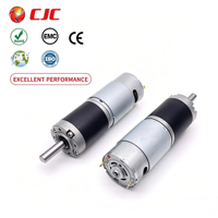 Moteur à engrenages planétaires CC avec encodeur 28 mm 395 6 V 12 V 24 V CC, moteur à balais CC réversible