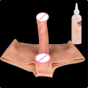 SXXY Dildo Realista Sólido de 22cm con Sensación de Piel y Venas Reales, Pantalones con Dildo Grande Usable, Plug Anal para Placer Sexual Femenino y Lésbico - Product Image 5