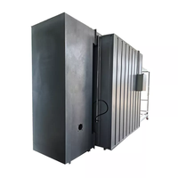 Four de cuisson et de séchage industriel à commande PLC, alimenté au diesel/gaz/GPL, pour revêtement en poudre d'acier et jantes métalliques