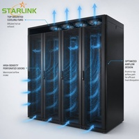 Armoire serveur Starlink pour centre de données, 19 pouces, armoire réseau, équipement informatique, armoire serveur