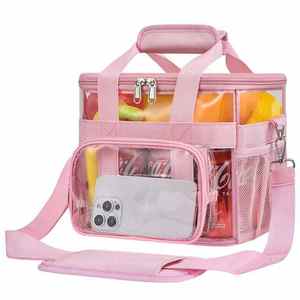 Clear <b>Bag</b> Stadium Clear Tote <b>Bag</b> with Removable Strap Clear <b>Lunch</b> <b>Bag</b> <b>for</b> <b>Work</b>-Sports - Product Image 3