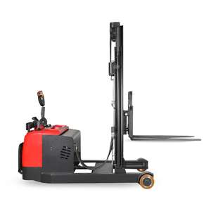 मैनुअल कांटा लिफ्ट पैलेट स्टेकर फोर्कलिफ्ट मिनी शेर बैटरी फोर्कलिफ्ट इलेक्ट्रिक लिफ्ट पैलेट सेल्फ लोडिंग स्टेकर पैलेट - Product Image 4