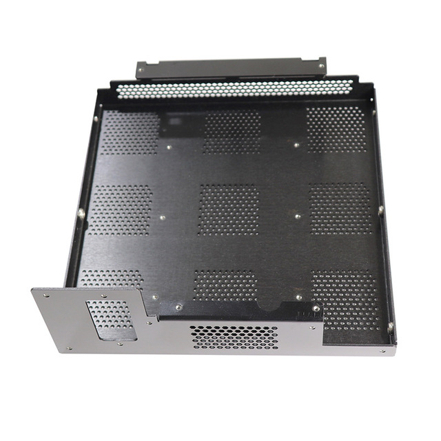 Factory OEM ODM Aluminum Alloy Server Chassis, Custom CNC Bending Rack Mount Enclosure for Industrial PC / Network Equipment