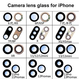 Objectif de caméra arrière pour <span class=keywords><strong>iphone</strong></span> 6 6s 7 plus 8 X XR XS Max <span class=keywords><strong>11</strong></span> 12 Mini 13 Pro, pièces détachées, nouveau - Product Image 5