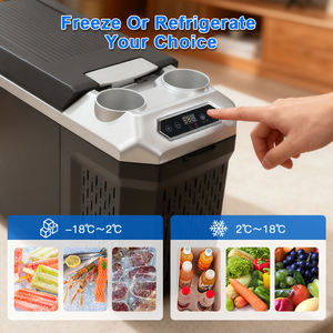Réfrigérateur portable pour voiture, congélateur 15L, 18L pour le camping, camion, voiture, réfrigérateur portable à refroidissement rapide - Product Image 5