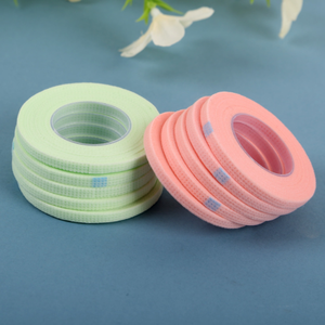 Nueva cinta de pestañas delgada rosa púrpura no tejida Levantamiento de párpados cinta de aislamiento de extensión de pestañas <span class=keywords><strong>Mini</strong></span> colorida - Product Image 4