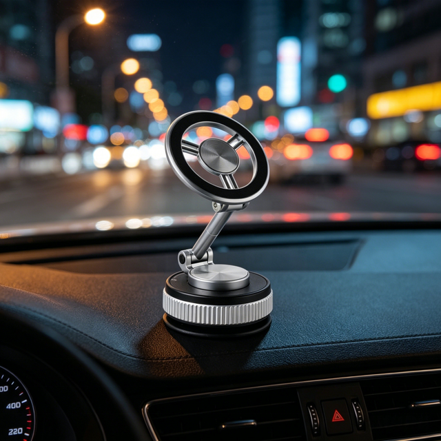 Factory Direct Sales MagSafe Compatible Magnetic Car Mount Dashboard Windshield Strong Magnet for iPhone 15/14/13 Series