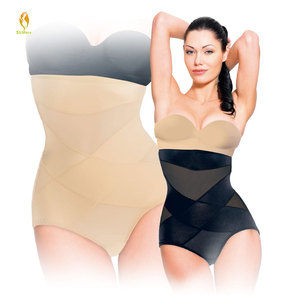 Respirant maille élastique taille haute contrôle du ventre Shapewear string culotte pour Faja glace soie corps pour les femmes taille confortable <span class=keywords><strong>Cinc</strong></span> - Product Image 1