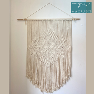 Decoración Bohemia para el hogar, colgante de pared hecho a mano, macramé nórdico, accesorios de exhibición de arte para decoración de pared de macramé - Product Image 6