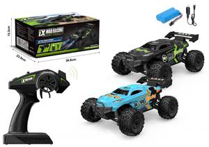 Coche RC de Alta Velocidad de 35 km/h, Escala 1:18, Juguetes de Control Remoto, Camiones Todoterreno con Control Remoto, Cable USB - Product Image 2