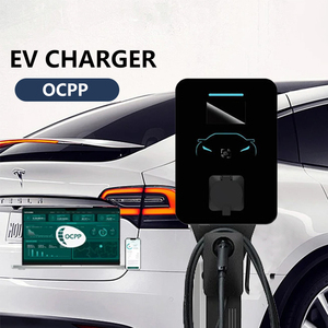 Estación de carga doméstica montada en la pared Type1 48A 22KW para EV OCPP 1,6 AC 240V nuevo <span class=keywords><strong>CCS</strong></span> GB 5M cargador de vehículo eléctrico Wallbox - Product Image 1