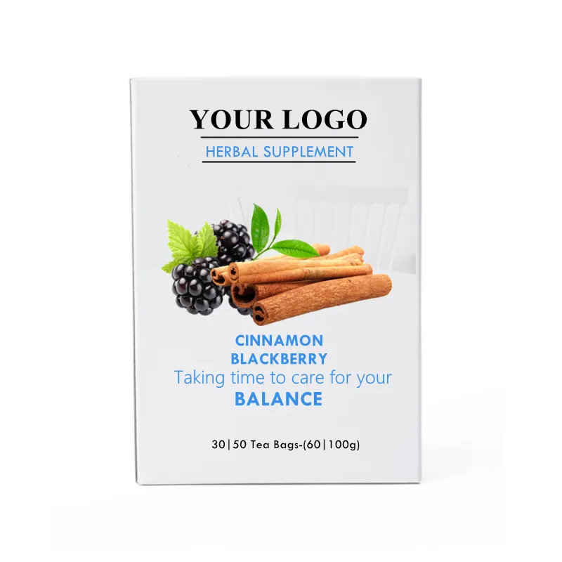 KSorganic Balance Cinnamon and Blackberry Herbal Tea Bags for bulk and Private Label