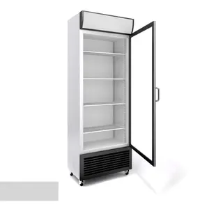 High Quality Display Glass Double Door Commercial Refrigerator