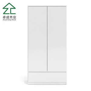 Almoires <span class=keywords><strong>Indiana</strong></span> de alto brillo para niños, armario de una puerta, cubos pequeños y portátiles de dos puertas - Product Image 3
