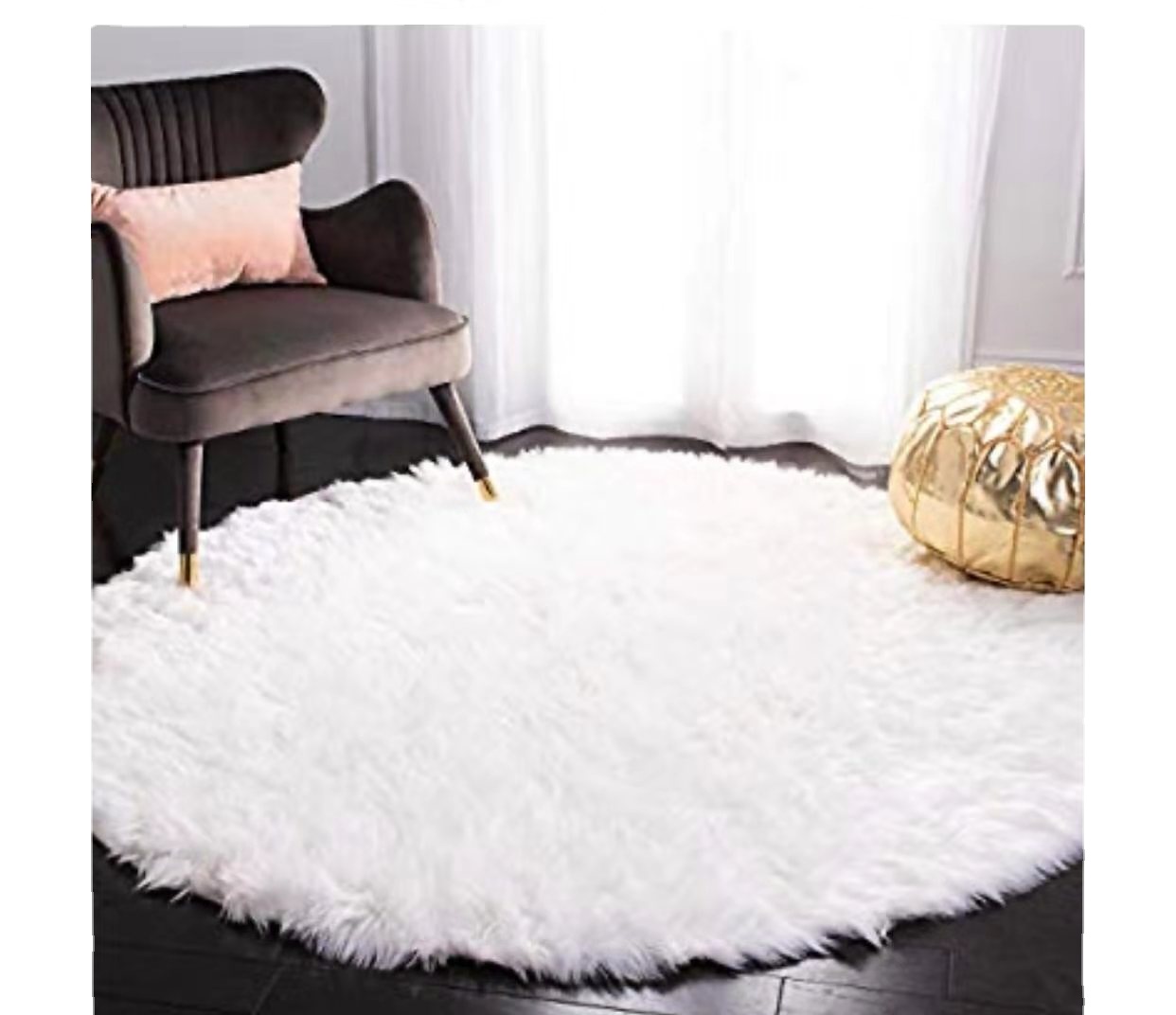 Лидер продаж Amazon, домашние декоративные меховые ковры и коврики, индивидуальные коврики из искусственного меха