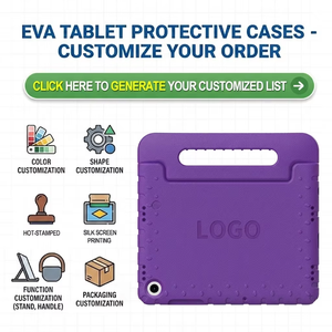 Funda Protectora para Kindle a Prueba de Golpes, Funda de Espuma EVA para Niños con Soporte, Carcasa Ligera para Tablet Kindle Fire HD 8 - Product Image 4