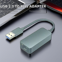 Adaptador Ethernet USB 3.0 Super Speed Macho a RJ45 Hembra de 2.5G para Teléfono, Aleación de Aluminio, Marca Laiketai, en Stock