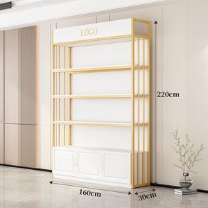 Hot Sale Makeup Display Design Cosmetics Shop Modern Cosmetics Display Case Nail <b>Polish</b> Cabinet Perfume Display Cabinet - Product Image 4