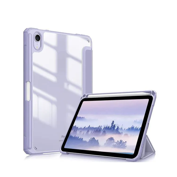 New Design Flip Smart Clear Pc Shell Leather Tablet Cases Anti-vibration Cases Tablet Cover