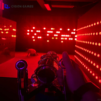 Équipement de jeu de tir au laser LED actif, jeu de tir au laser pour escape room, labyrinthe laser mobile d'intérieur