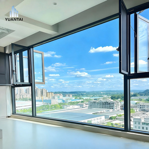Ventana Abatible <span class=keywords><strong>de</strong></span> Aleación <span class=keywords><strong>de</strong></span> Aluminio Personalizable Yuantai con Aislamiento Térmico, Diseño Moderno <span class=keywords><strong>para</strong></span> <span class=keywords><strong>Baño</strong></span> y Hogar - Product Image 1