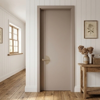 Portes en bois MDF couleur chêne clair pour chambre à coucher, style nordique, pour appartements