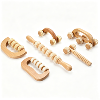 Rouleau de massage en bois pour la santé, anti-cellulite, drainage lymphatique, outil de massage Gua Sha, outils de thérapie en bois