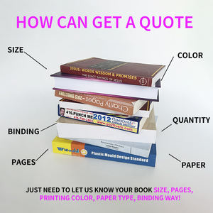 <span class=keywords><strong>Biblia</strong></span> Personalizada de Alta Calidad con Encuadernación Cosida de Tapa Dura, Impresión de Libros con Estampado Dorado - Product Image 6