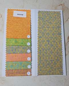 Premium 80% lin 20% coton fil teint mélange tissu respirant Texture naturelle pour les vêtements des filles Textiles de maison et rembourrage - Product Image 2