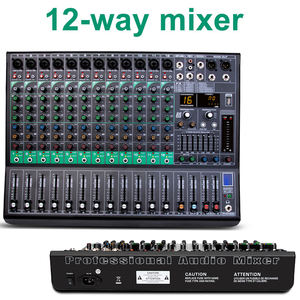 มิกเซอร์เสียง OEM G120 Professional 48V Phantom Power Supply 12 ช่อง สำหรับการแสดงบนเวทีขนาดใหญ่ - Product Image 2