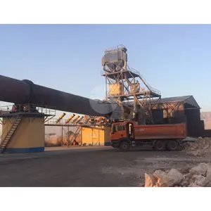 Rotary Kiln Waste Incinerator Dryer Machinery/line Calcination Thrust Roller Support Rotary Kiln In Turkey