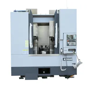 Hochpräzise vertikale CNC-Metall drehmaschine KD500 CNC-Drehmaschine Dreh zentrum