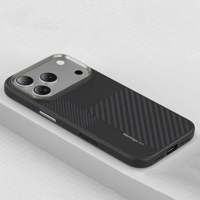 Benks Kevlar® Fiber & Aluminum Magnetic Snap-On Case with Kickstand for iPhone 17 Pro Series