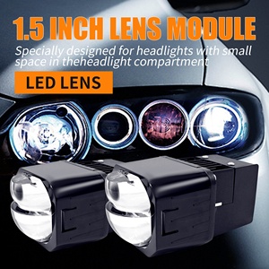 Produk baru penjualan terlaris 1.5 inci Bi Led lensa proyektor 110W 12000LM bi-led lampu depan dengan matriks Hi/<span class=keywords><strong>Lo</strong></span> Beam untuk Aksesori Mobil - Product Image 2