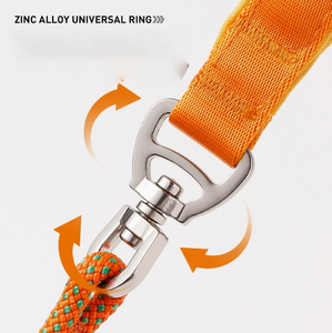 Raffy Pet Supplies Durable No-Pull Dog Training Slip Lead Heavy Duty Nylon Algodón Poliéster Custom Luxury Dog Training Leash - Product Image 3