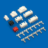 Conector macho de latón estañado de 7 pines XHB con paso de 2.5mm para placa de circuito impreso