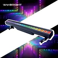 Barre de pixels en aluminium IP65 pour extérieur P-20 RGBW 4-en-1, éclairage de scène LED >10000lm 6000K lumière du jour, dimmable DMX512 pour DJ, discothèque et concert