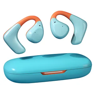 Geräusch unterdrückung Kopfhörer mit offenem Ohr Blue-Tooth 5.3 Drahtlose Luftleitung kopfhörer Sport-Ohrhörer mit Bass-Sound
