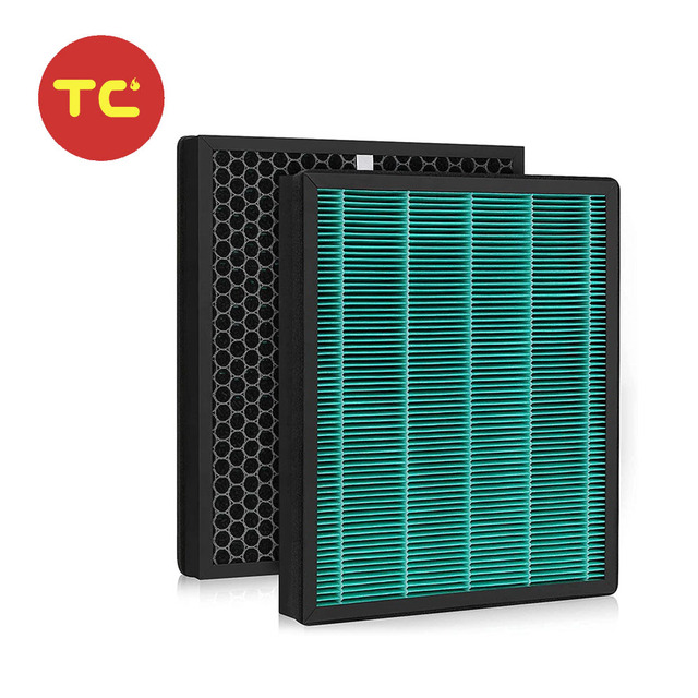 Premium True H13 Air Purifier Replacement Filter with Activated Carbon Compatible with Coways AP-2318P Replacement