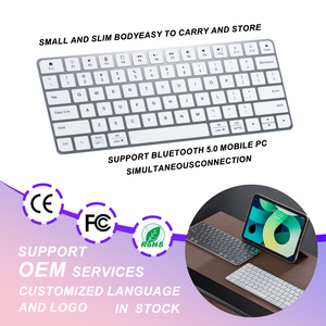 Nuova <span class=keywords><strong>Tastiera</strong></span> Magic Wireless Ricaricabile per Mac, iPad, <span class=keywords><strong>iPhone</strong></span> - Product Image 1