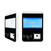 Perangkat Pembayaran Validator Bus Sistem POS dengan Pemindai Barcode QR Android 10 Tap-and-go untuk Pengumpulan Tarif Otomatis