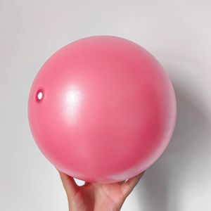 Pelota de Yoga Personalizable Beige Mate, Libre de PVC, Antiexplosión, 25 cm, Balón de Ejercicio para <span class=keywords><strong>Pilates</strong></span> con Bomba, para Uso Adulto - Product Image 4